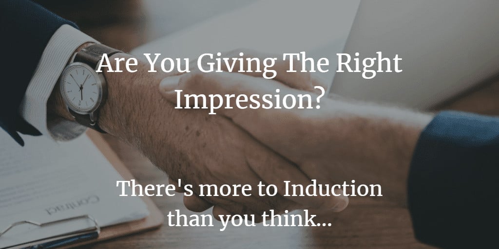 Are You Giving The Right Impression With Inductions? | Resolution Digital